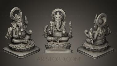 Indian sculptures (STKI_0059) 3D model for CNC machine